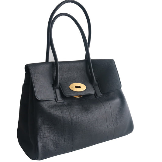 British Retro Genuine Leather Commuter Ofiice Lady Bag